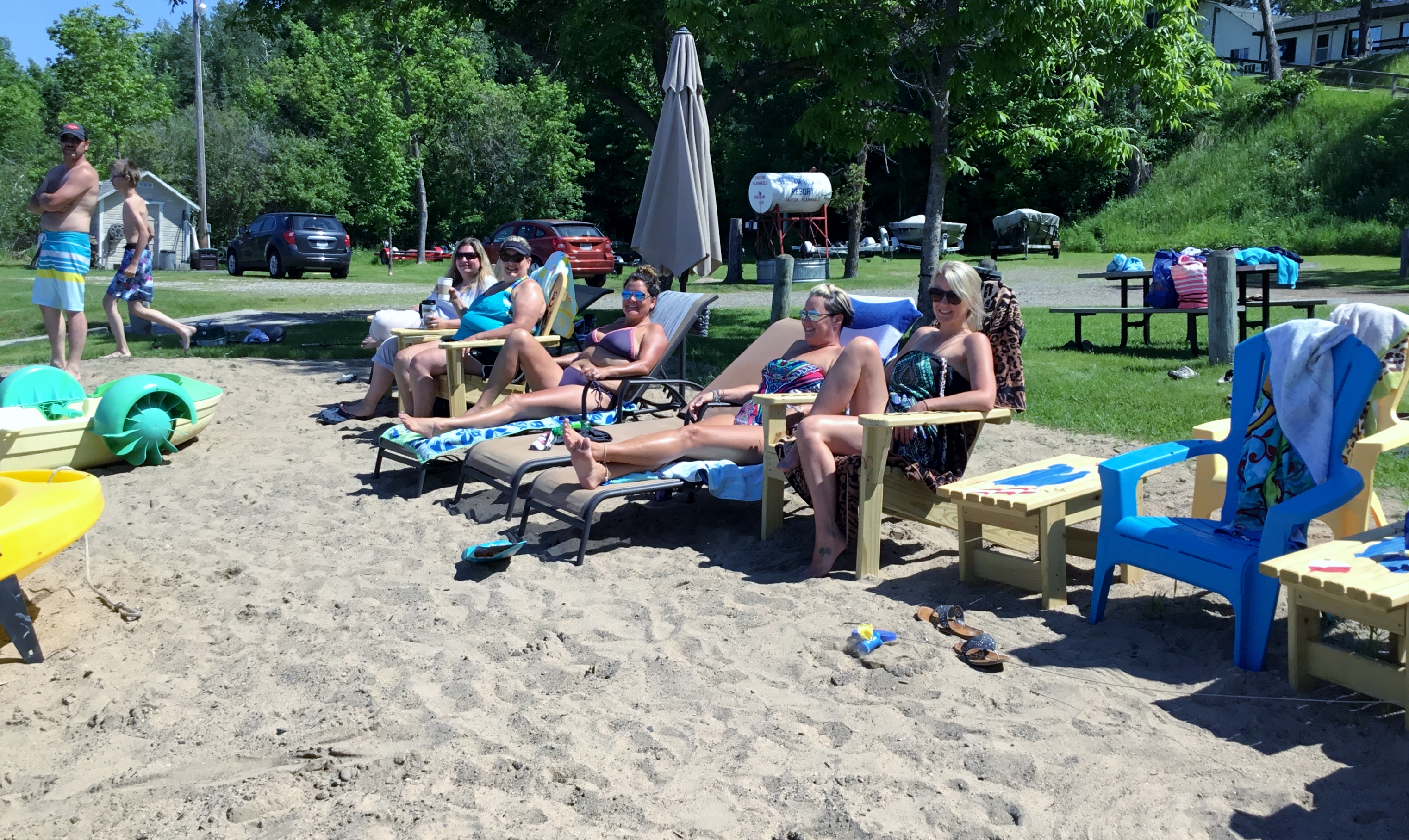 Balsam Beach Resort offers a pool for all of our guests.